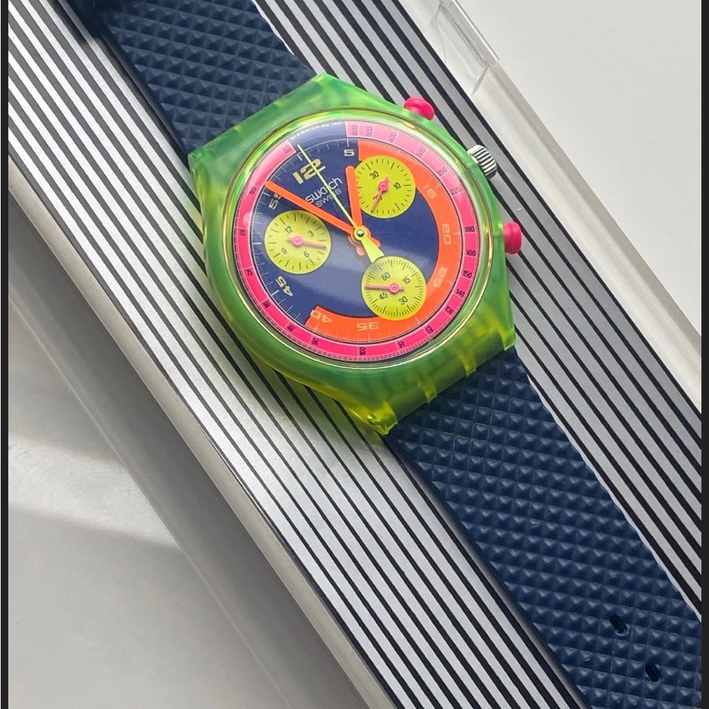 New Swatch Watch Grand Prix SCJ101